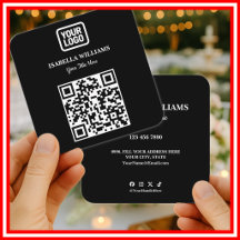 Votre Logo Ici Simple Moderne Code QR Site Web Noi