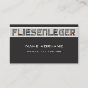 Carte De Visite Carreleur