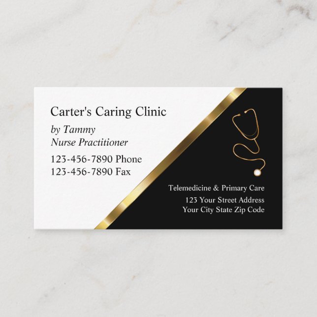Carte De Visite Carters (Devant)