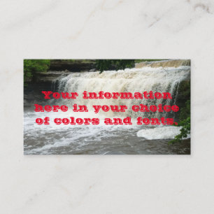Carte De Visite Cascade