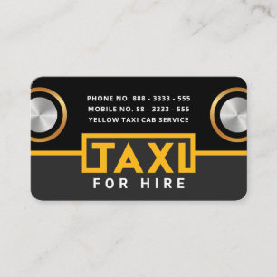 Carte De Visite Casques de voiture de taxi Creative Plaque de numé