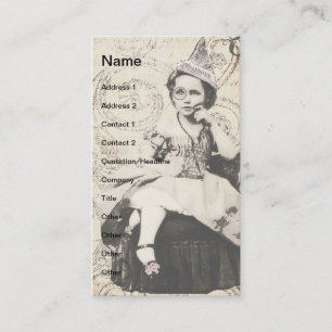 Carte De Visite Casquette de journal Gal 5