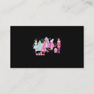 Carte De Visite Casse-Noisette Ballet Rose Plum Fairy Vi