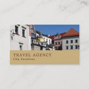 Carte De Visite Cathédrale de Wawel, Cracovie, agent de voyage