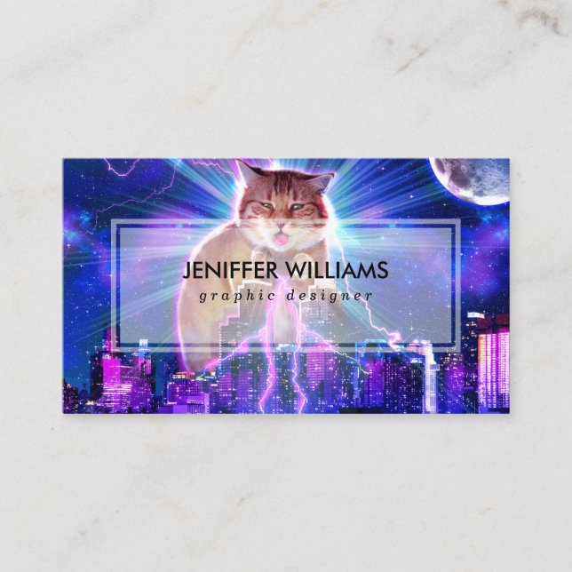 Carte De Visite Catzilla (Devant)