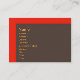 CARTE DE VISITE CC