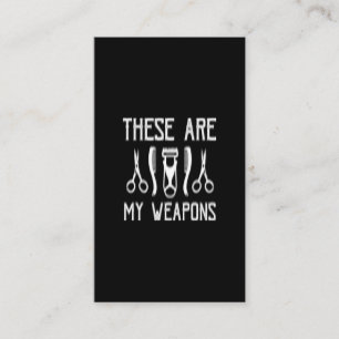 Carte De Visite ce sont mes armes