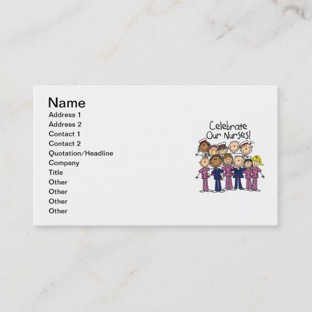 Carte De Visite Celebrate (Devant)