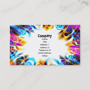 Carte De Visite Célébration de fête d'anniversaire
