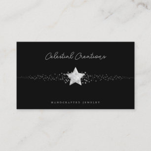Carte de visite céleste d'e-commerce