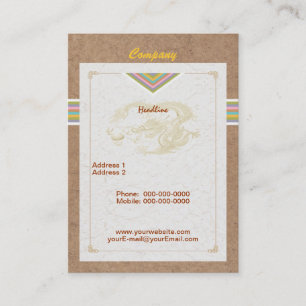 Carte de visite céleste de dragon