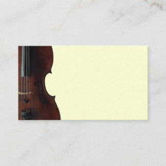 Carte de visite Cello (personnalisable)