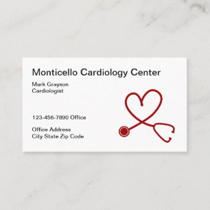 Carte De Visite Centre de cardiologie cardiologue