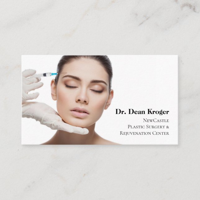 Carte De Visite Centre de chirurgie et de rajeunissement en plasti (Devant)