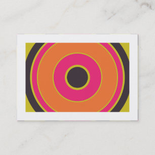 Carte De Visite Cercle coloré 06 (Bordé)