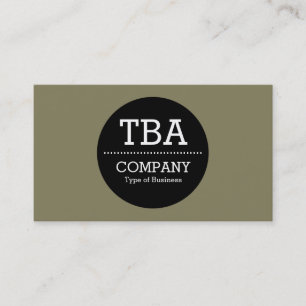 Carte De Visite Cercle noir v2 - 847f5d