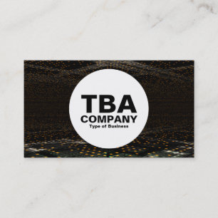 Carte De Visite Cercle - Ville science-fiction