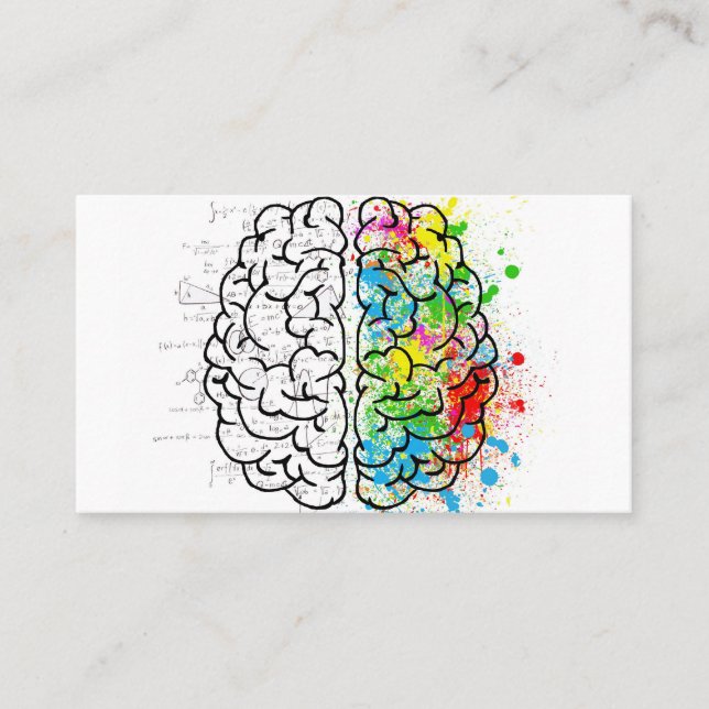 Carte De Visite Cerveau (Devant)