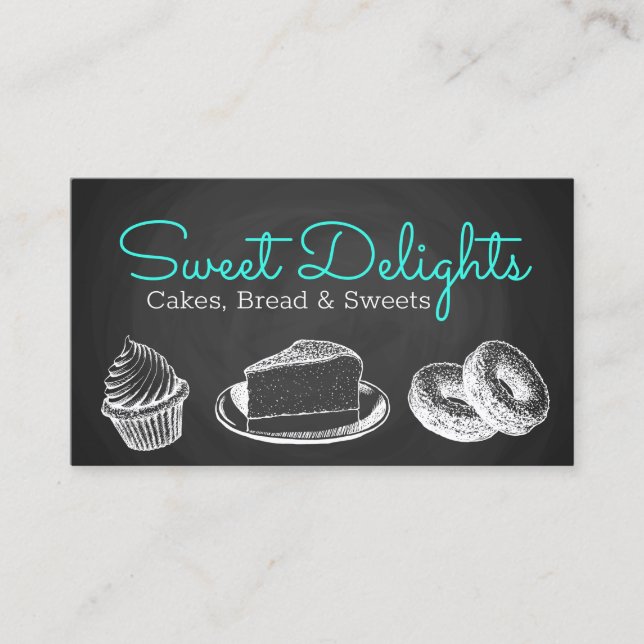 Carte De Visite Chalet de boulangerie sucrée (Devant)
