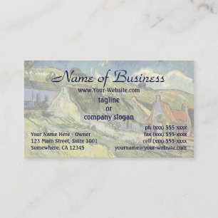 Carte De Visite Chalets de Vincent van Gogh
