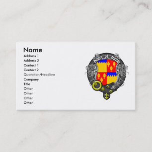 Carte De Visite Chambre de maître d'hôtel