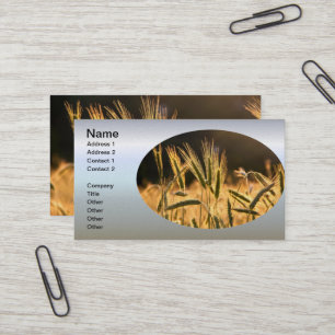 Carte De Visite Champ de Frarm Fresh