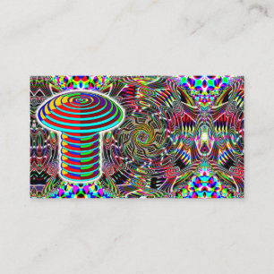 Carte De Visite Champignons mathématiques