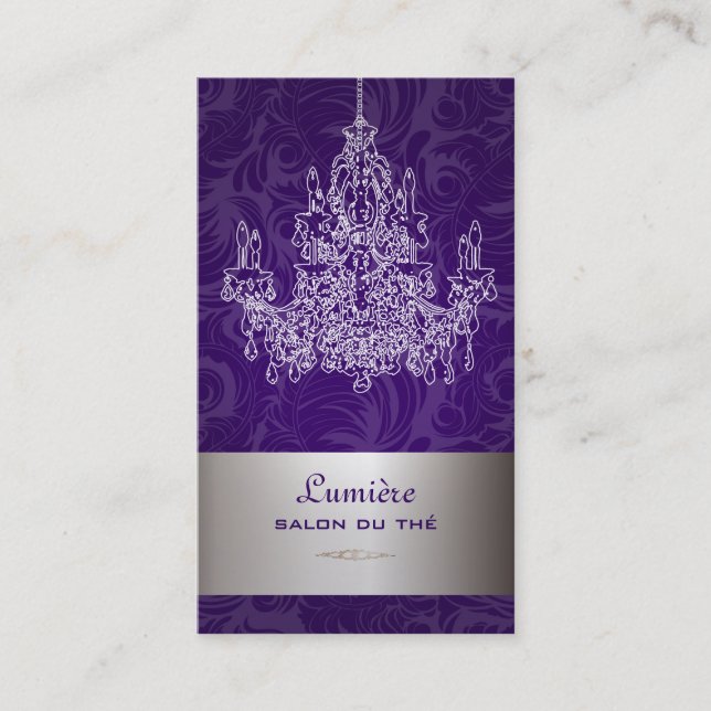 Carte De Visite Chandeliers PixDezines/arrière - plan do-it-yourse (Devant)