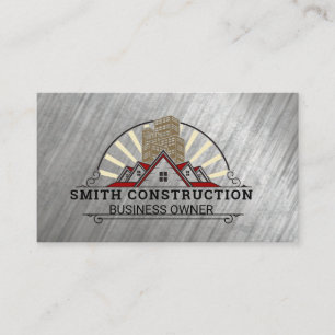 Carte De Visite Chantier de construction Commercial Résidentiel