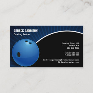 Carte De Visite Chargeur de quilles   Sport parfait