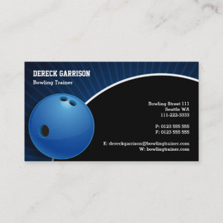 Carte De Visite Chargeur de quilles | Sport parfait
