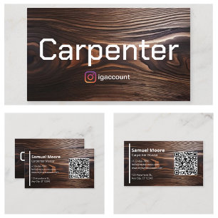 Carte De Visite Charpentiers