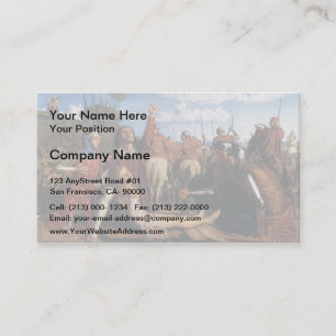 Carte De Visite Chasse Rienzi à William se vouant pour la justice