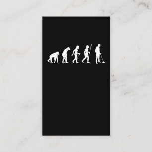 Carte De Visite Chasseur de trésors de l'évolution des détecteurs 