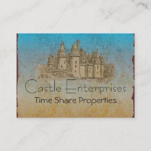 Carte De Visite Château de Fairy Tale
