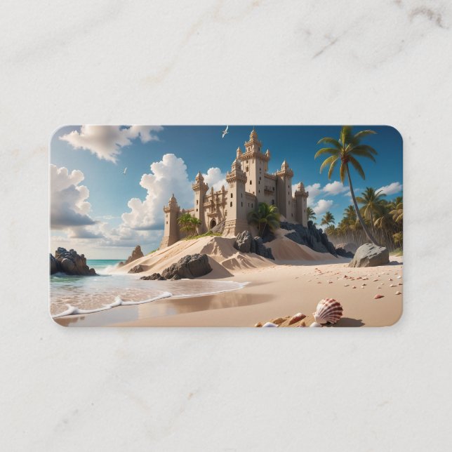 Carte De Visite Château de la Plage des Possibilités (Devant)