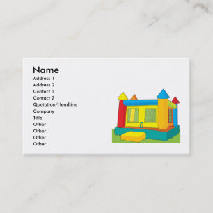 Carte De Visite Château de rebond