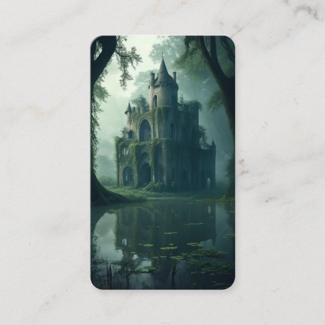 Carte De Visite Château du Signet de marais interdit (Devant)