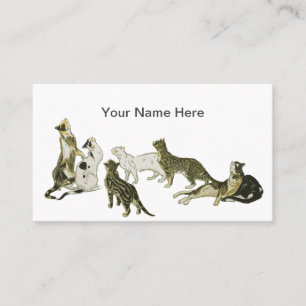 Carte De Visite Chats personnalisés