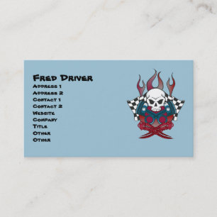 Carte De Visite Chauffeur de conducteur