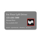 Chauffeur de taxi en partage de Rideshare Moderne 