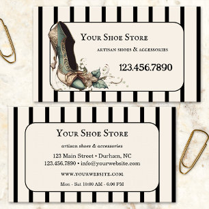 Carte De Visite Chaussures artisanales de mode