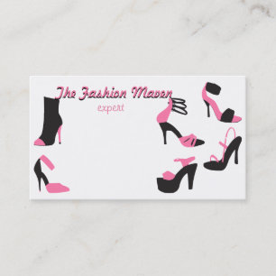 Carte De Visite Chaussures de chaussures de chaussures !
