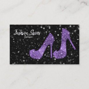 Carte De Visite Chaussures Glam talons hauts