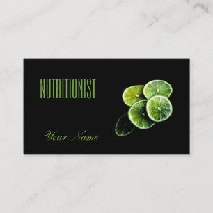 Carte De Visite Chaux de citron
