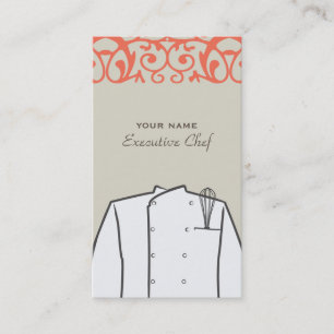 Carte de visite chef
