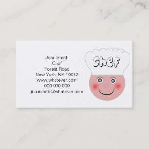 Carte De Visite Chef