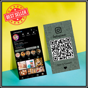 Carte De Visite Chef boulangerie Instagram Sage Green Pastry Cater