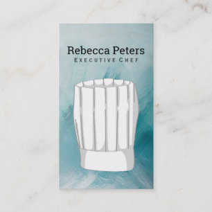 Carte De Visite Chef exécutif Chef Casquette