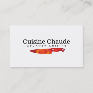 Carte De Visite Chef exécutif   Feu II